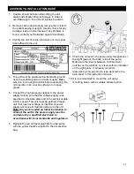 Предварительный просмотр 11 страницы Spitwater HP12110E GT Operating And Maintenance Manual