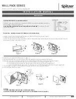 Предварительный просмотр 2 страницы Spitzer LIGHTING WALL PACK Series Installation Manual