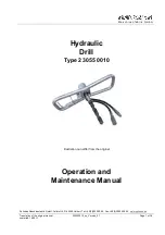 Spitznas 2 3055 0010 Operation And Maintenance Manual preview