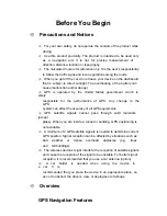 Preview for 3 page of SPK Electronic Co SPK-AL-NAVI600 User Manual