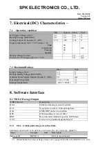 Preview for 8 page of SPK Electronic Co SPK-GPS8063 Product Data Sheet