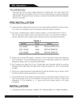 Preview for 8 page of SPL Dynamics ICE-1500D Owner'S Manual