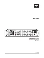 Предварительный просмотр 1 страницы SPL Channel One 2950 Manual