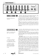 Preview for 6 page of SPL Charisma 9527 Owner'S Manual