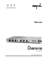 SPL Charisma 9733 User Manual preview