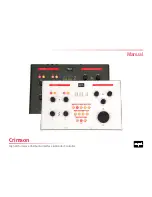 Предварительный просмотр 1 страницы SPL Crimson 1250 Manual