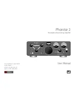 SPL Phonitor 2 User Manual предпросмотр