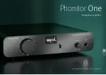 SPL Phonitor One Manual предпросмотр