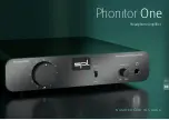 Предварительный просмотр 9 страницы SPL Phonitor One Manual