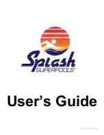 Preview for 1 page of Splash SuperPools SuperPool User Manual