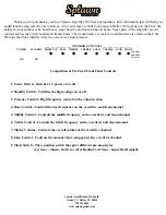 Preview for 2 page of Splawn Amplification competition Owner'S Manual