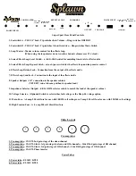 Preview for 3 page of Splawn Amplification competition Owner'S Manual