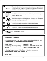 Предварительный просмотр 5 страницы Splicecom PCS 505 Operating Instructions & User Manual