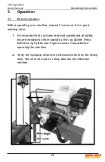 Предварительный просмотр 23 страницы Split-fire 2265 Owner'S Manual