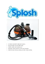 Splosh Wash Splosh 1 User Manual preview