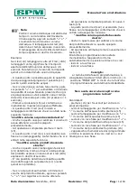 Предварительный просмотр 12 страницы SPM BIG JUICE Instruction Manual