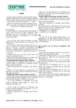 Предварительный просмотр 28 страницы SPM BIG JUICE Instruction Manual