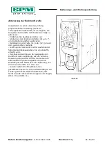 Предварительный просмотр 61 страницы SPM BIG JUICE Instruction Manual