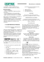 Предварительный просмотр 68 страницы SPM BIG JUICE Instruction Manual