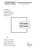 SPM FROSTY DREAM 2 Instruction Manual предпросмотр