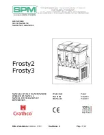 Предварительный просмотр 1 страницы SPM Frosty2
Frosty3 Operator'S Manual