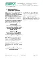 Предварительный просмотр 11 страницы SPM Frosty2
Frosty3 Operator'S Manual