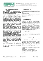 Предварительный просмотр 24 страницы SPM GT Push 1 Operator'S Manual