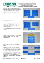 Preview for 13 page of SPM GT1 Touch Operator'S Manual