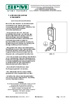 Preview for 31 page of SPM GT1 Touch Operator'S Manual