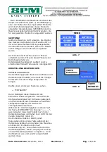 Preview for 33 page of SPM GT1 Touch Operator'S Manual