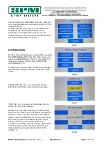 Preview for 61 page of SPM GT1 Touch Operator'S Manual