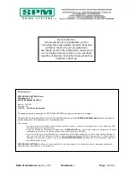 Предварительный просмотр 29 страницы SPM Ice Dream 1 Operator'S Manual