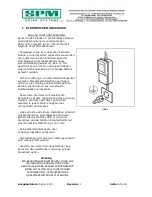 Предварительный просмотр 61 страницы SPM Ice Dream 1 Operator'S Manual