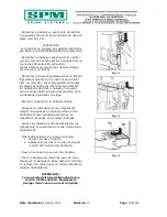 Предварительный просмотр 106 страницы SPM Ice Dream 1 Operator'S Manual