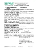 Предварительный просмотр 23 страницы SPM IPro 2 W Operator'S Manual