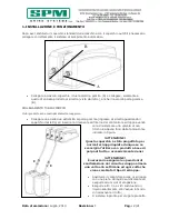 Preview for 2 page of SPM IPRO KIT AUTOFILL POST-MIX Instruction And Maintenance Manual