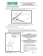 Предварительный просмотр 12 страницы SPM IPRO KIT AUTOFILL POST-MIX Instruction And Maintenance Manual