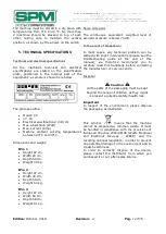 Предварительный просмотр 4 страницы SPM IPro Operator'S Manual