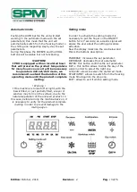 Предварительный просмотр 9 страницы SPM IPro Operator'S Manual