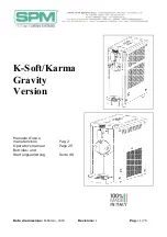 SPM K-Soft Operator'S Manual предпросмотр