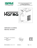 Предварительный просмотр 1 страницы SPM Karma Operator'S Manual
