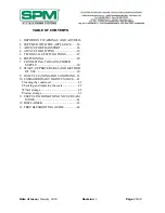 Предварительный просмотр 25 страницы SPM Karma Operator'S Manual
