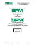 Preview for 48 page of SPM Karma Operator'S Manual