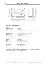 Предварительный просмотр 30 страницы SPM Machine Guard MG4-REF11A Instruction Manual