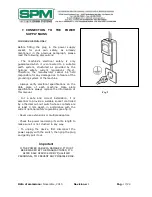 Предварительный просмотр 7 страницы SPM NINA HOT Series Operator'S Manual