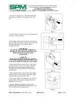 Предварительный просмотр 14 страницы SPM NINA HOT Series Operator'S Manual