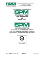 Предварительный просмотр 24 страницы SPM NINA HOT Series Operator'S Manual