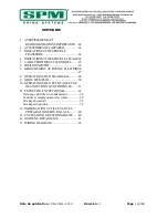 Предварительный просмотр 23 страницы SPM NINA1 Operator'S Manual
