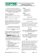 Предварительный просмотр 25 страницы SPM NINA1 Operator'S Manual