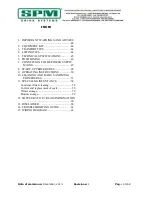 Предварительный просмотр 43 страницы SPM NINA1 Operator'S Manual